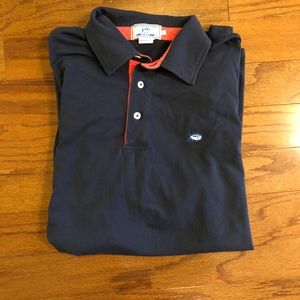 Southern Tide Navy Sport Polo